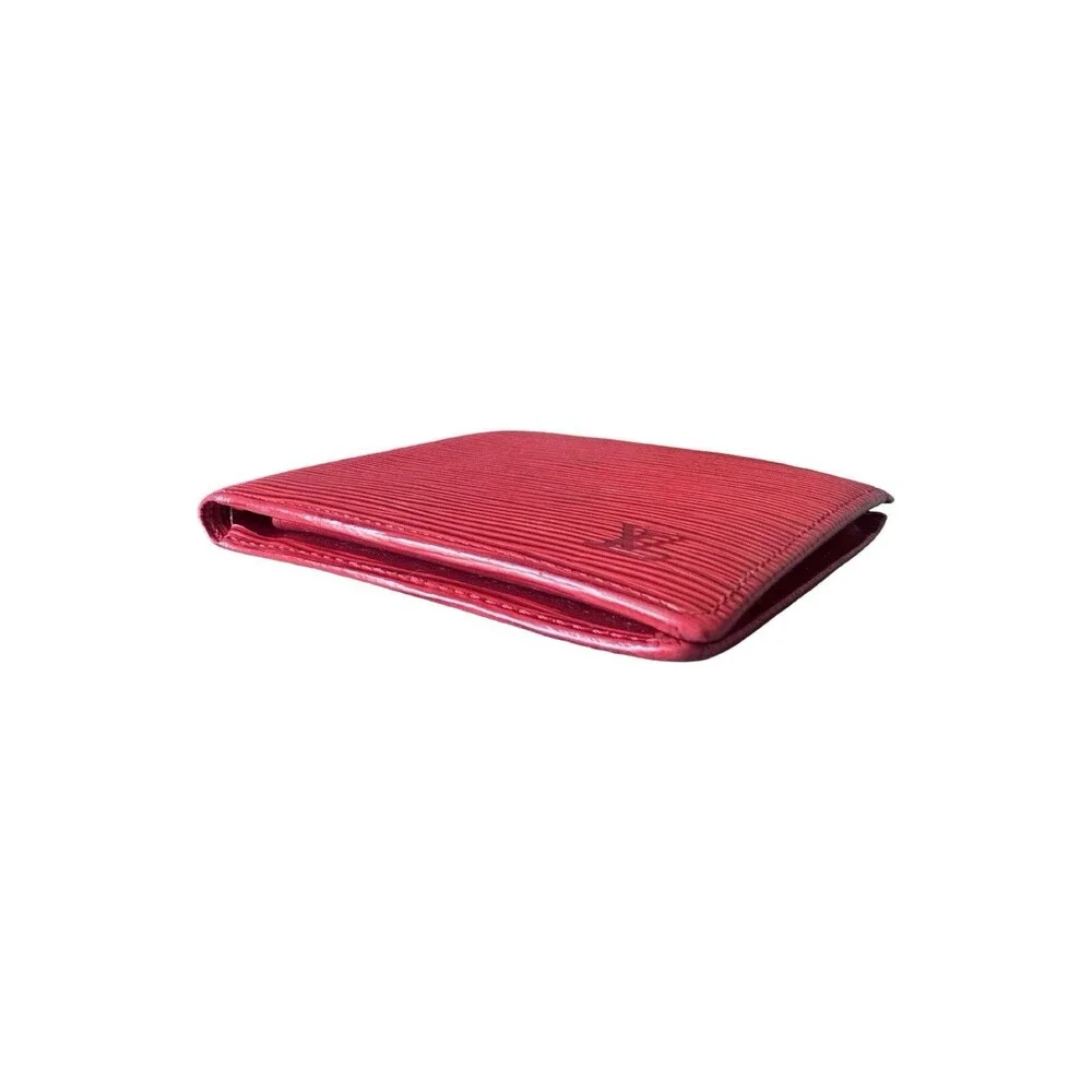 Louis Vuitton Marco wallet in red Epi leather Mens/Womens good condition